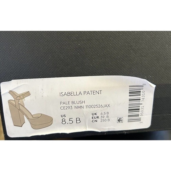 COACH Isabella Patent Leather Pump Pale Blush 8.5 B (M) - Picture 11 of 11